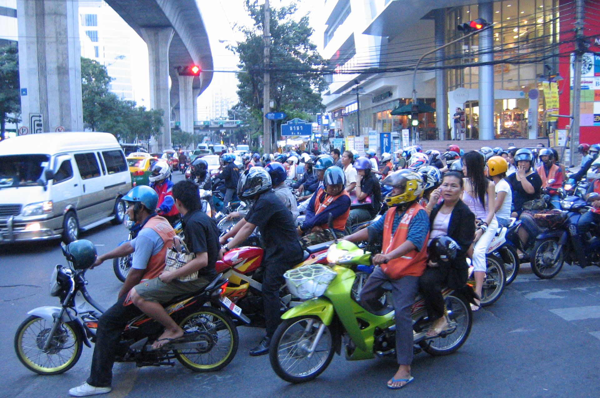 Motorcycles in Bangkok